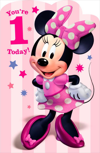 Picture of YOURE 1 TODAY MINNIE BIRTHDAY